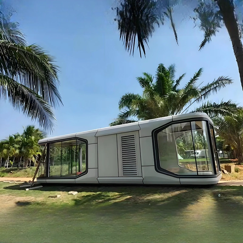 Beach Side Space Capsule House Luxury Anti-corrosion Homes