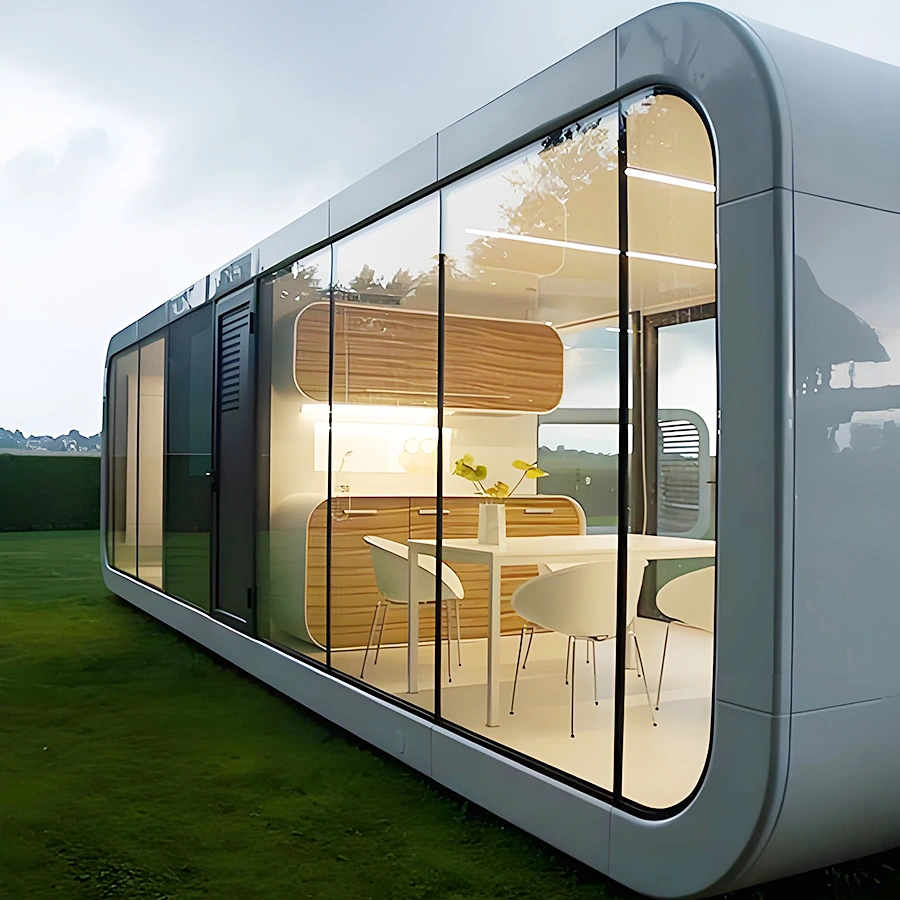 Tiny Prefab Mobile Apple Capsule House Country Modular Homes