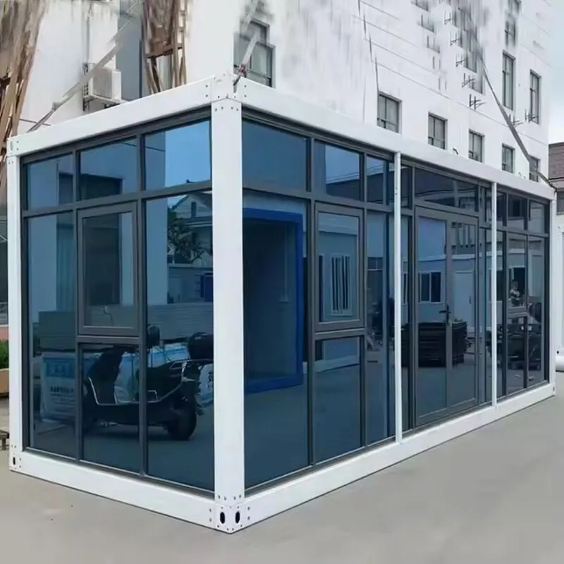 Factory prefabrication Flat Pack Container House Field office