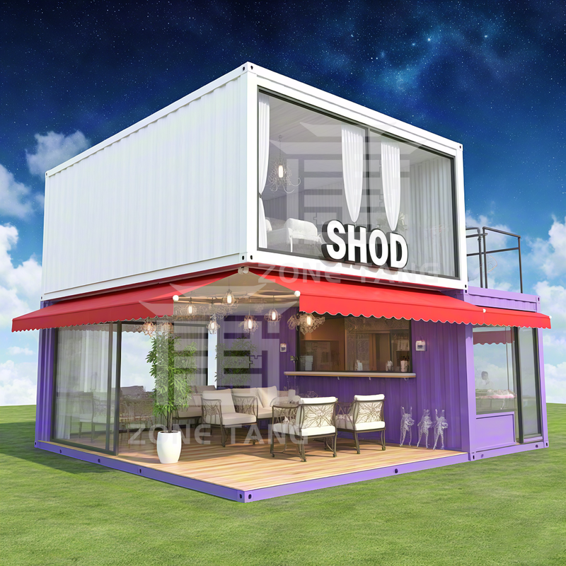 Restaurant Container House Modular Catering Space Design Outdoor Dining Solution