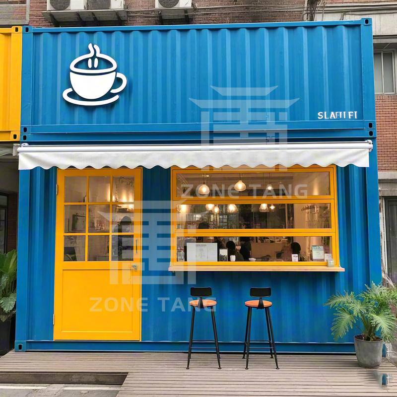 Library Container House Modular Reading Space Design Educational Solution