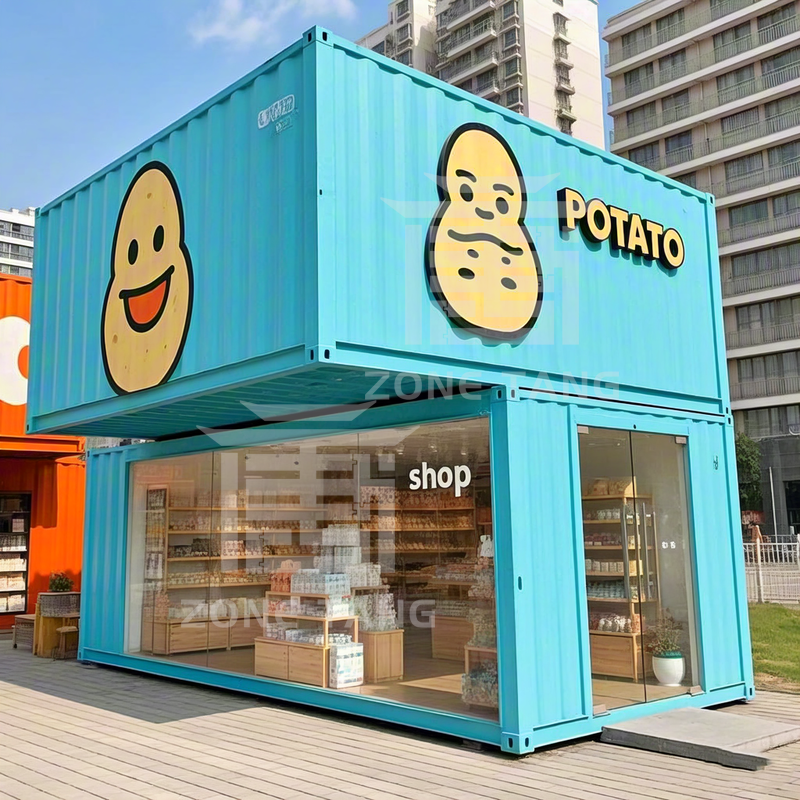 Playful Container House Modular Children's Entertainment Fortress Design