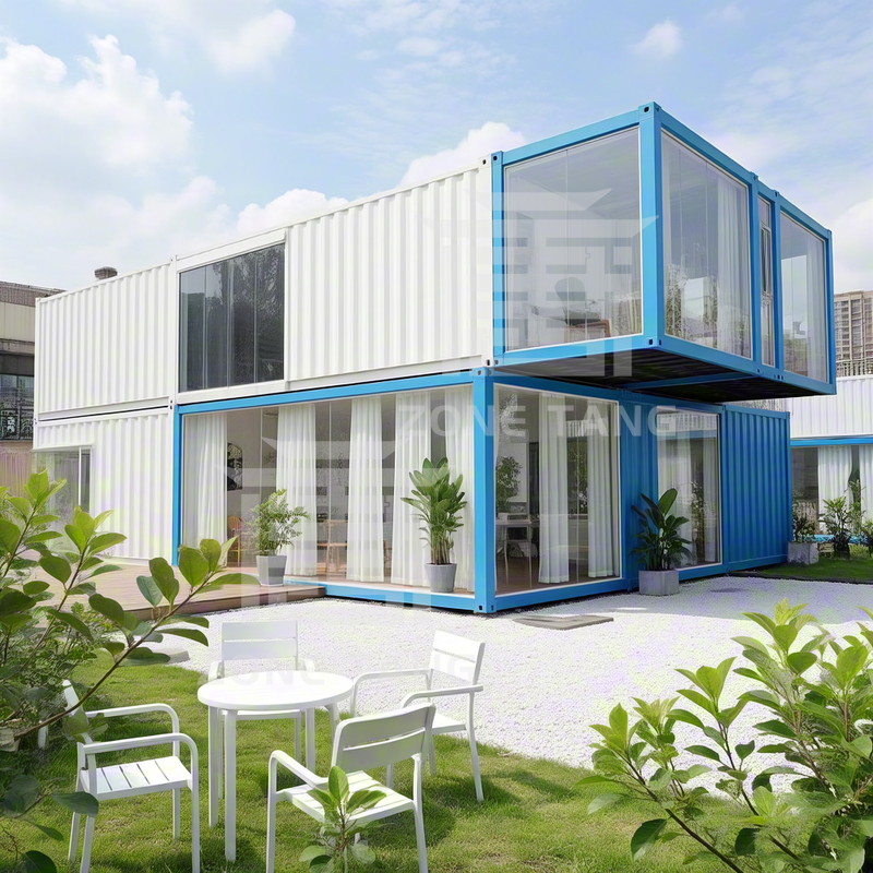Post-War Container House Modular Reconstruction Material Design Emergency Shelter