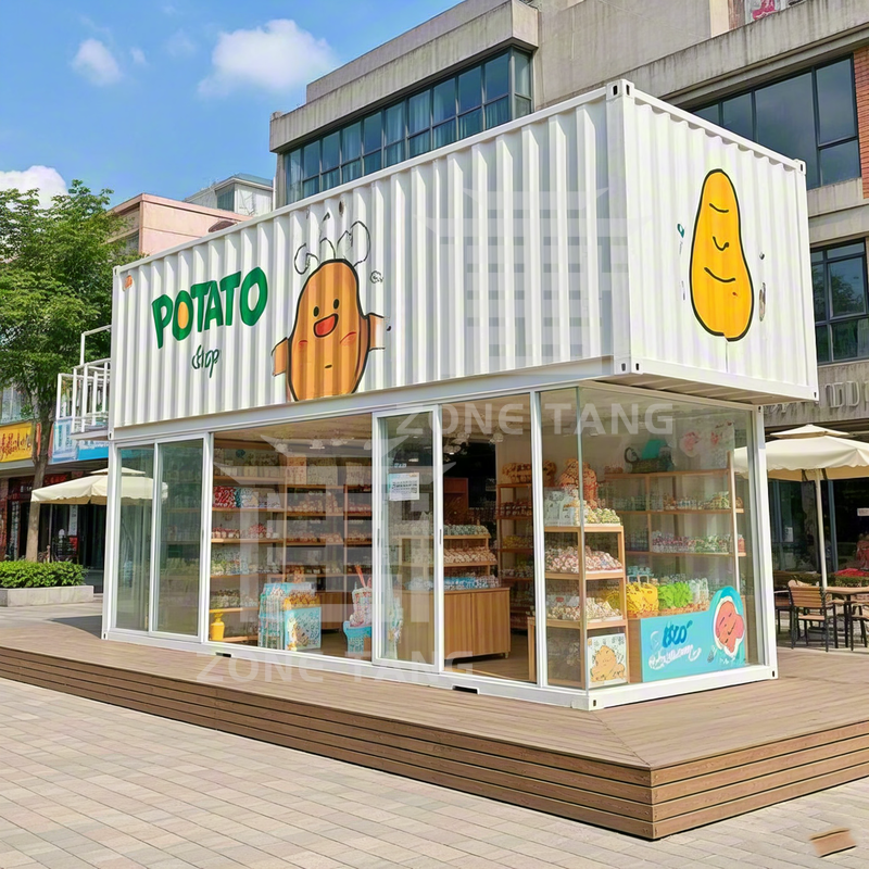 Affordable Container Homes Construction Flat Pack Home